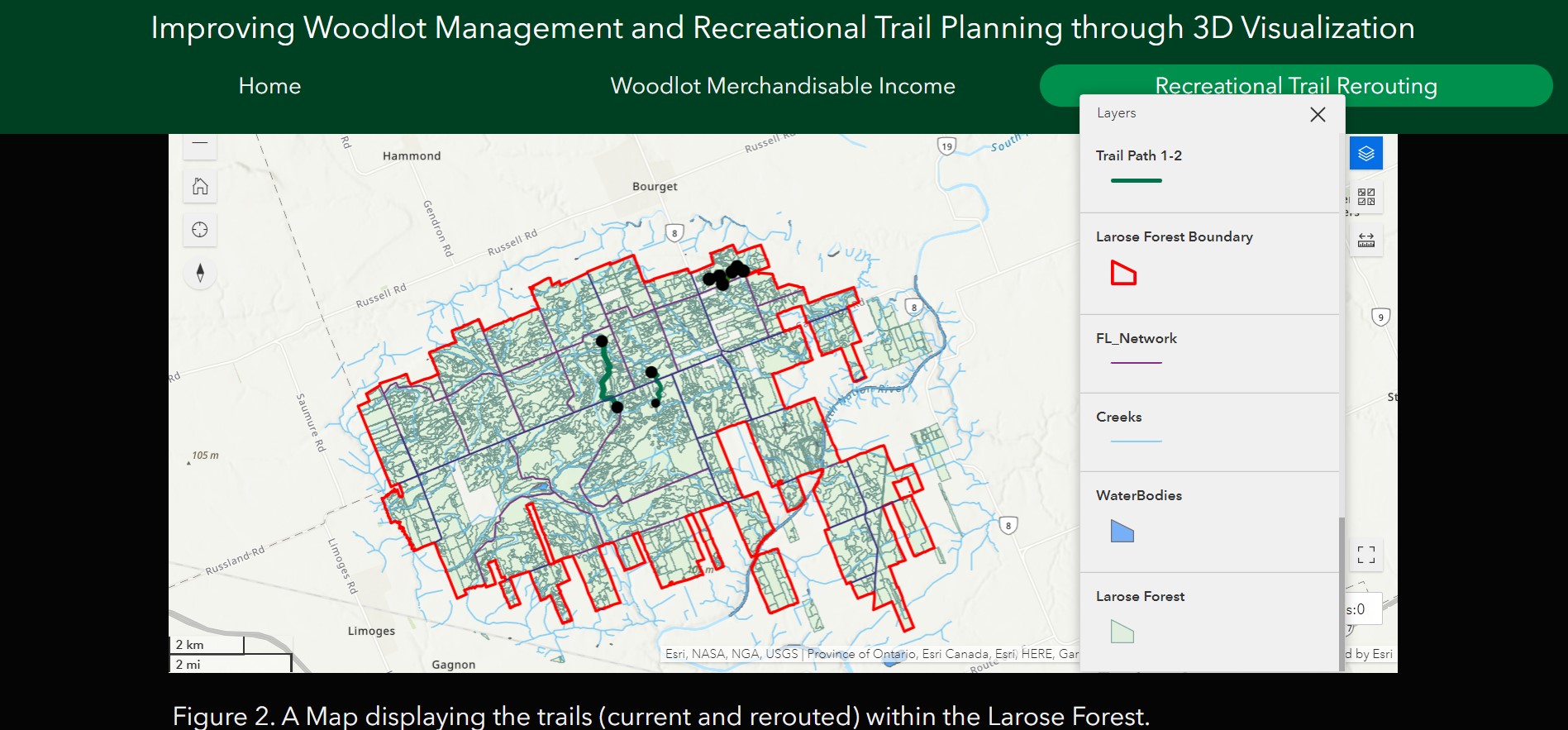 Recreational Trail Rerouting Page